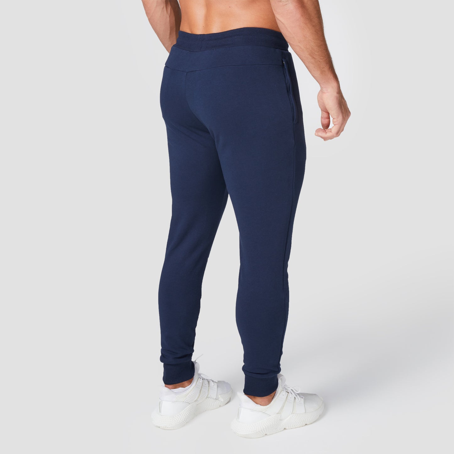 squatwolf-gym-wear-core-cuffed-joggers-navy-workout-pants-for-men