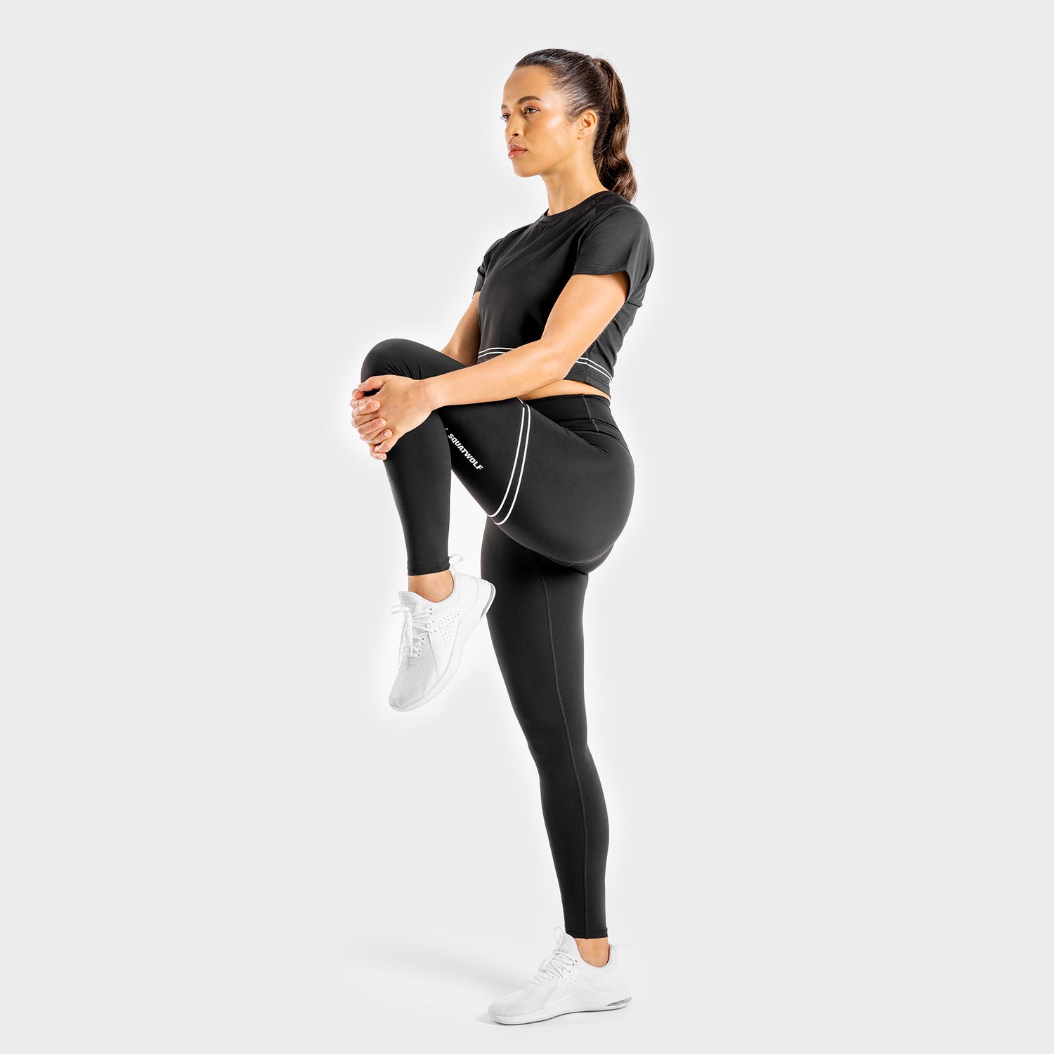 AE, Flux Leggings - Black, Workout Leggings Women
