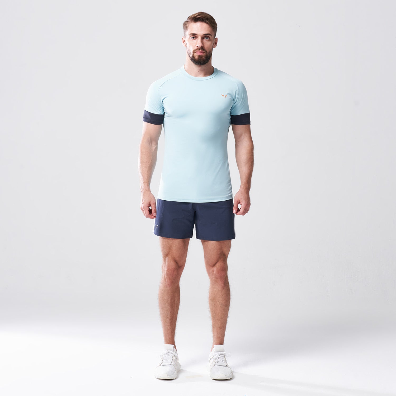squatwolf-gym-wear-lab360-raglan-performance-tee-canal-blue-workout-shirts-for-men