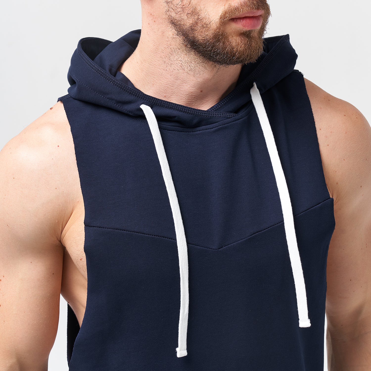 squatwolf-sleeveless-gym-hoodies-adonis-navy-workout-clothes-for-men
