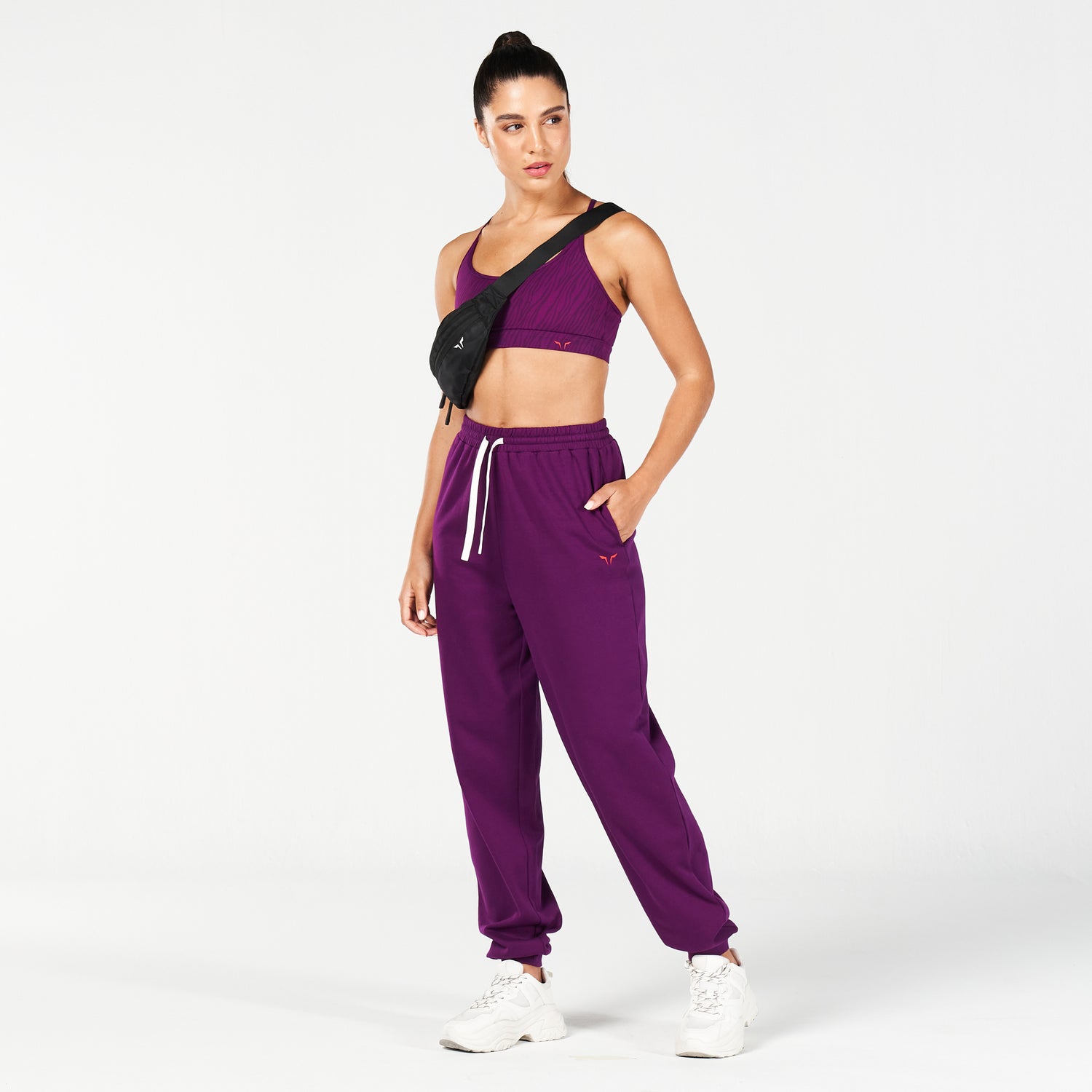 AE, Core Oversized Sweatpants - Purple