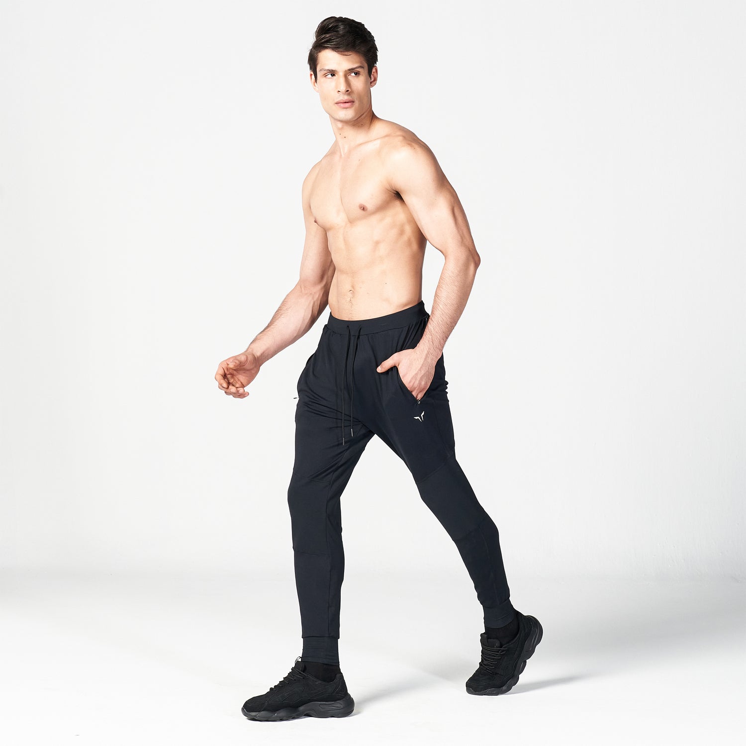 squatwolf-gym-wear-statement-ribbed-joggers-reimagined-black-workout-pants-for-men