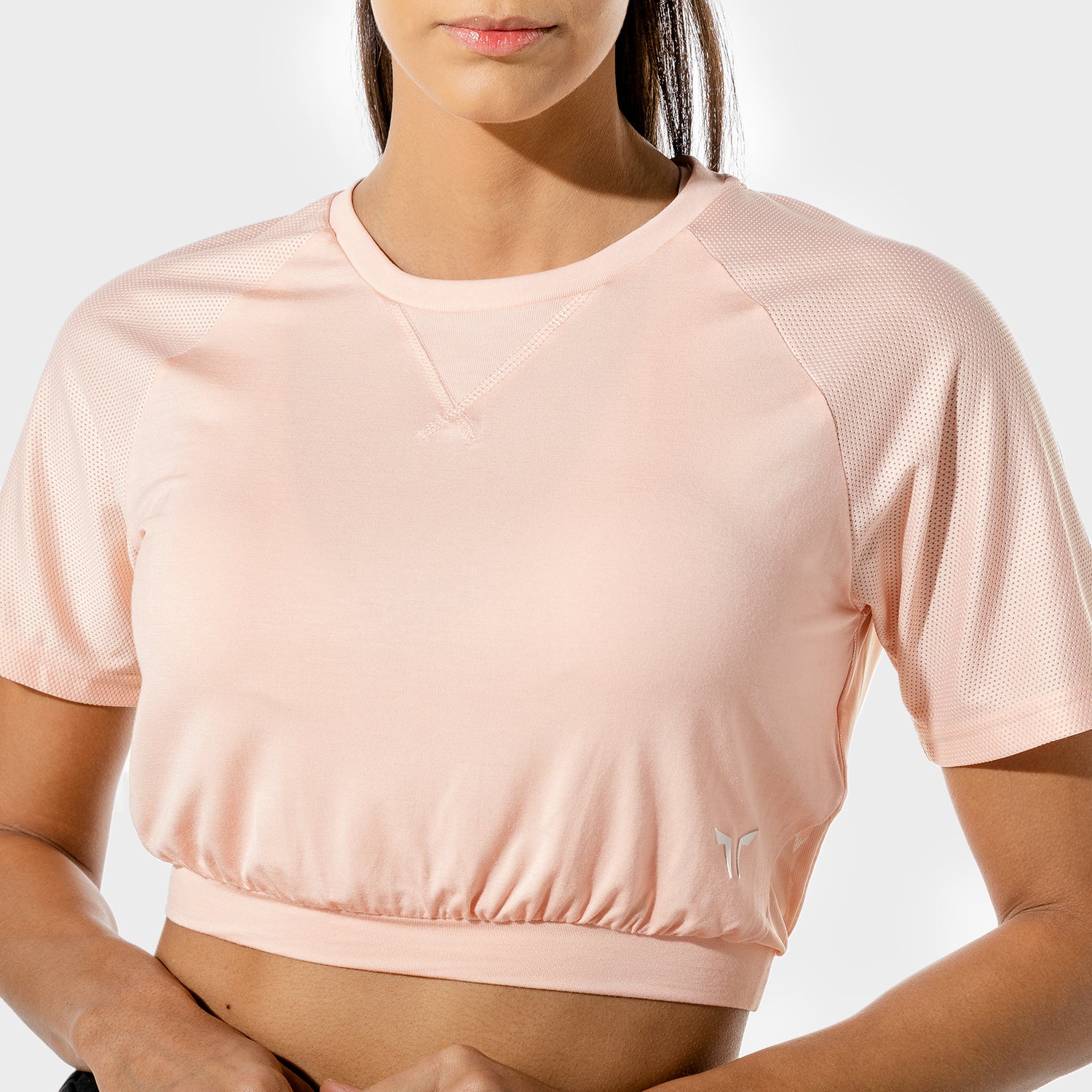 squatwolf-gym-wear-womens-fitness-crop-top-pink-workout-shirts