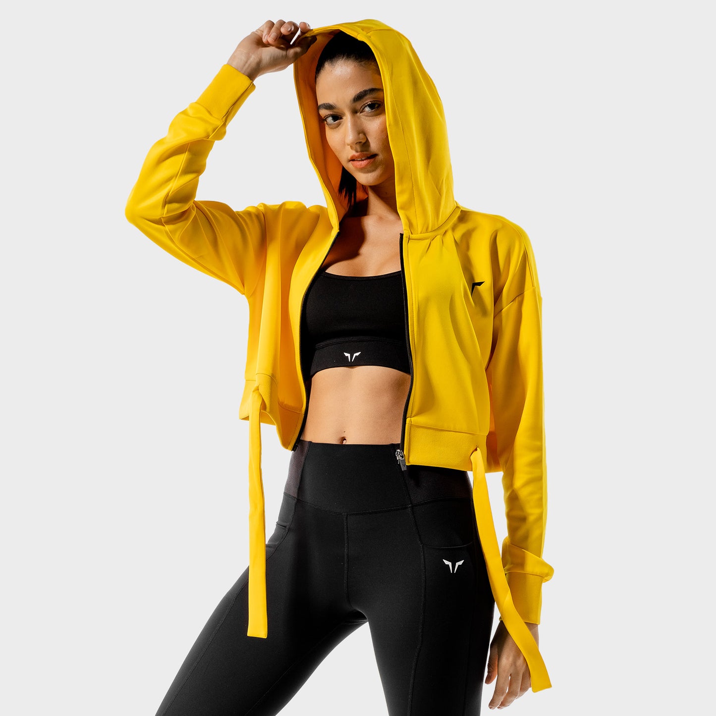 squatwolf-gym-hoodies-women-do-knot-hoodie-yellow-workout-clothes