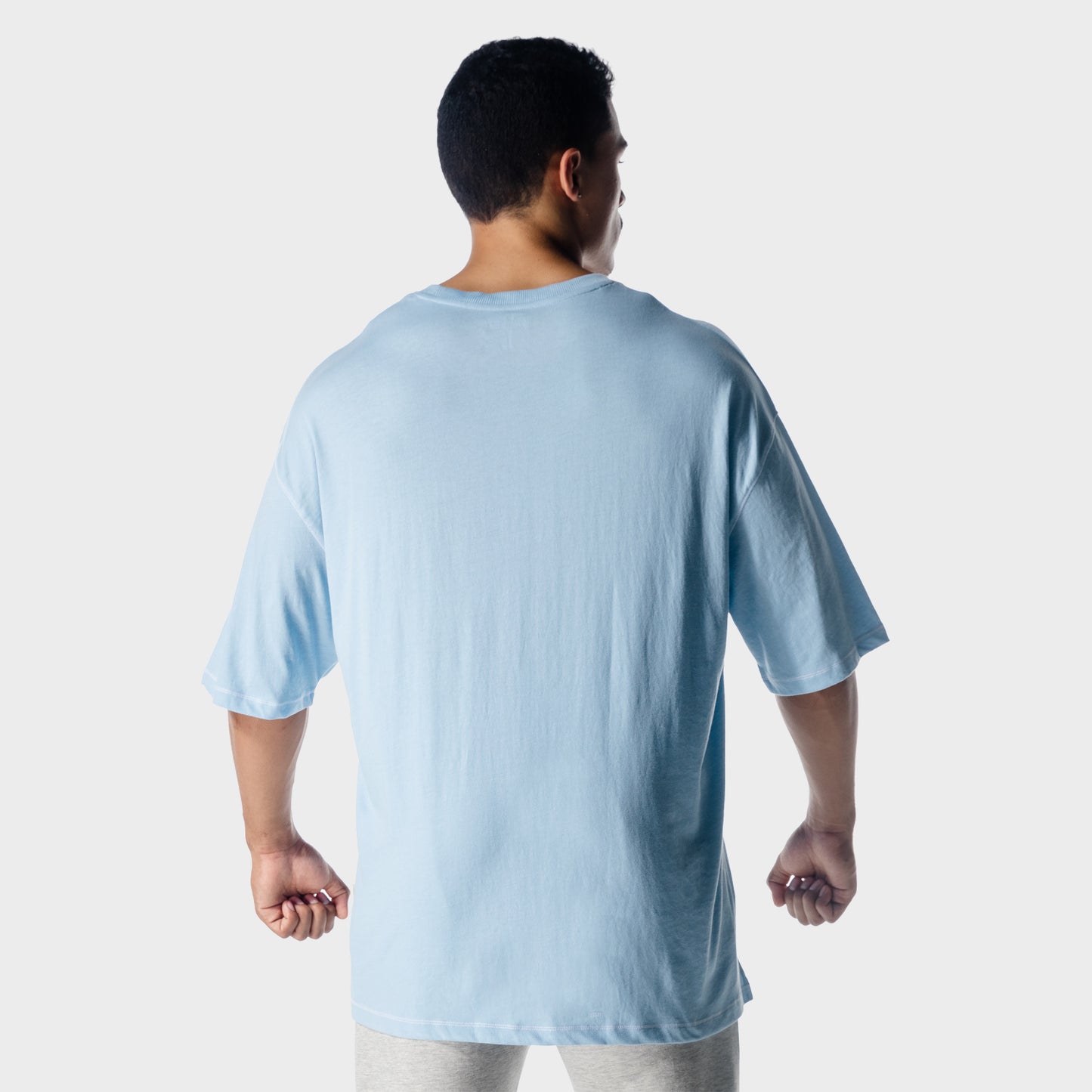 squatwolf-gym-shirts-golden-era-oversized-t-shirt-bluebell-workout-clothes-for-men