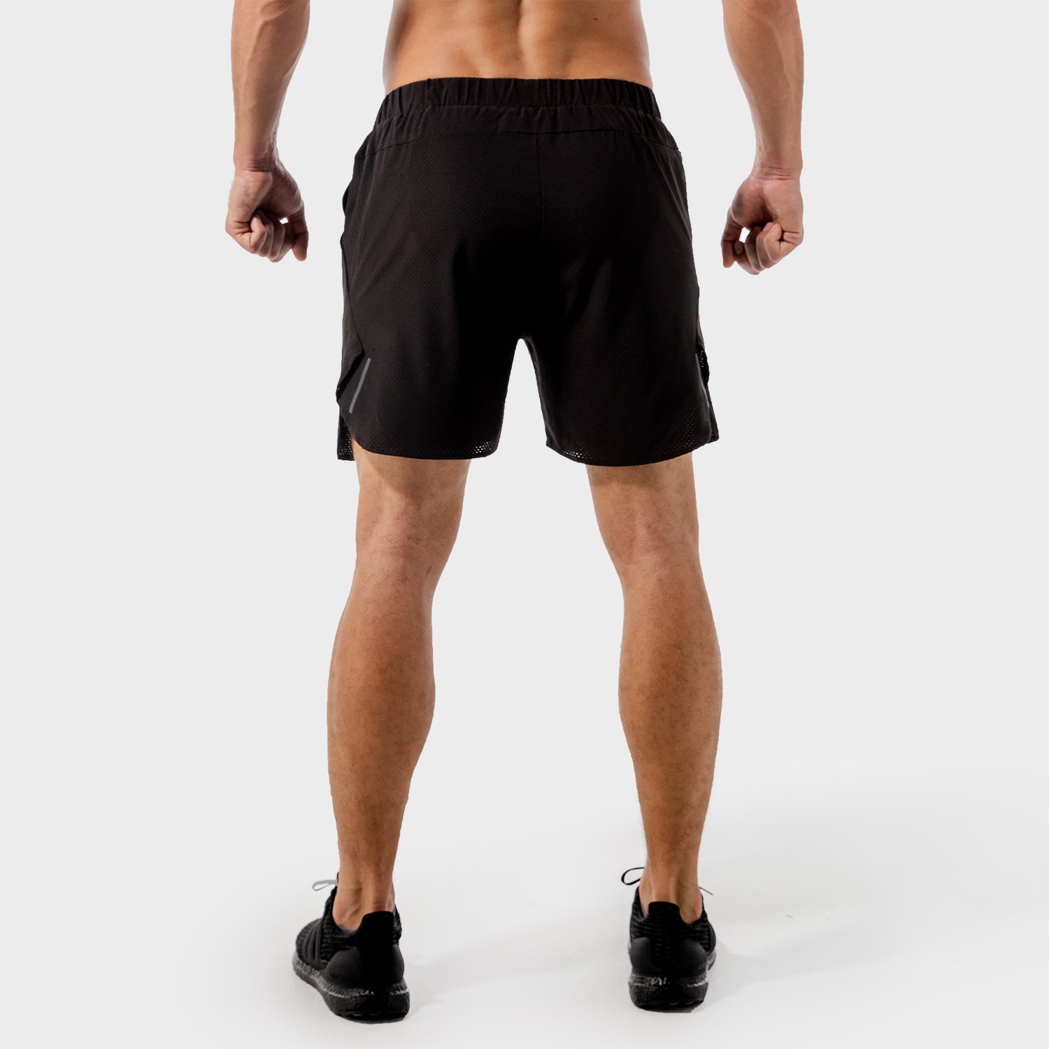 AE | 2-in-1 Dry Tech Shorts 2.0 - Black | Gym Shorts Men | SQUATWOLF