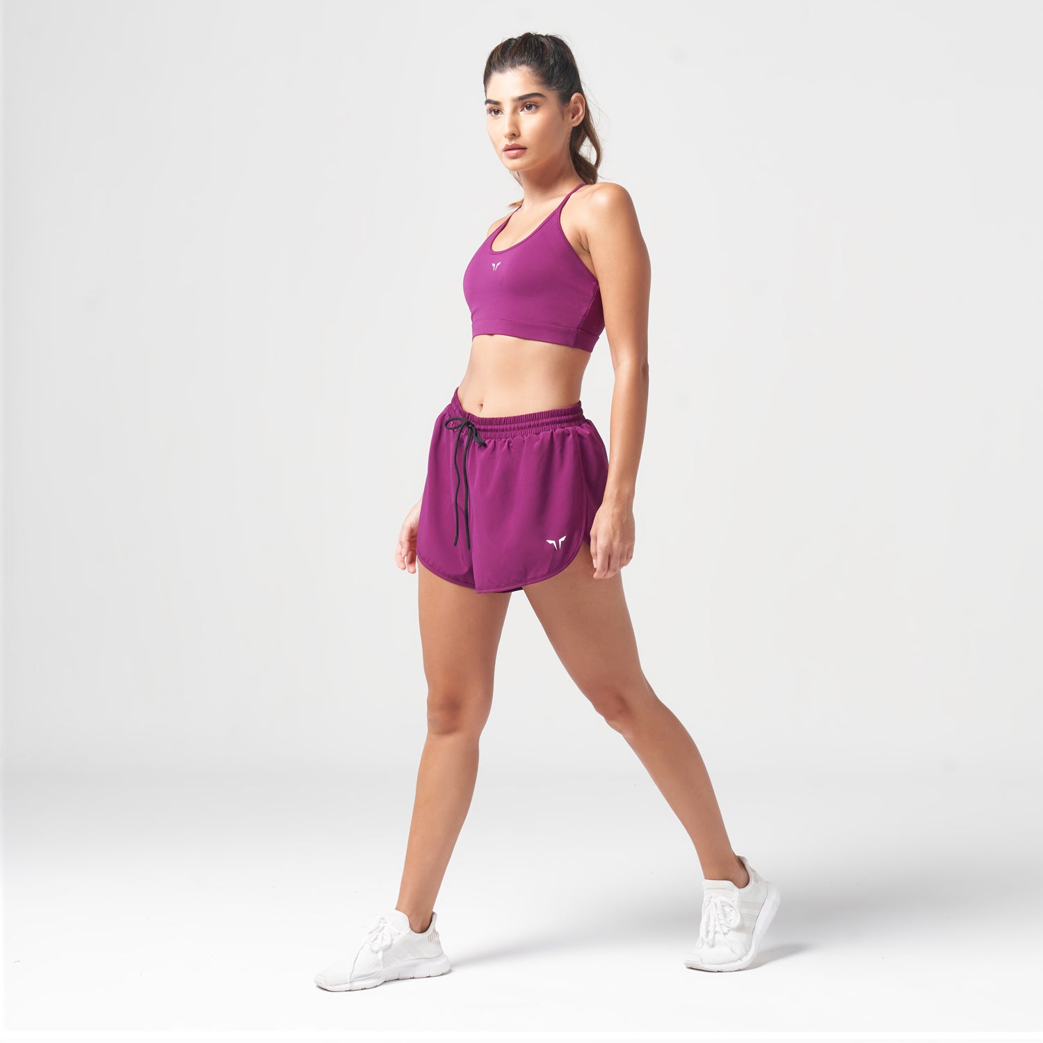 AE, Essential Running Shorts - Purple, Workout Shorts Women