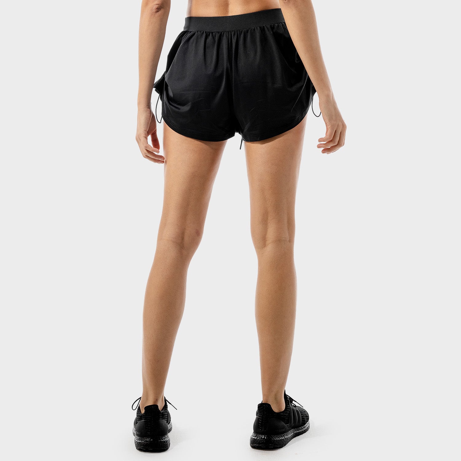 Flux 2-in-1 Shorts - White | Workout Shorts Women | SQUATWOLF
