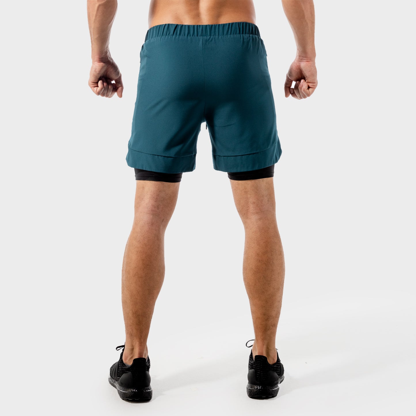 DZ, Limitless 2-in-1 Shorts - Light Grey, Gym Shorts Men