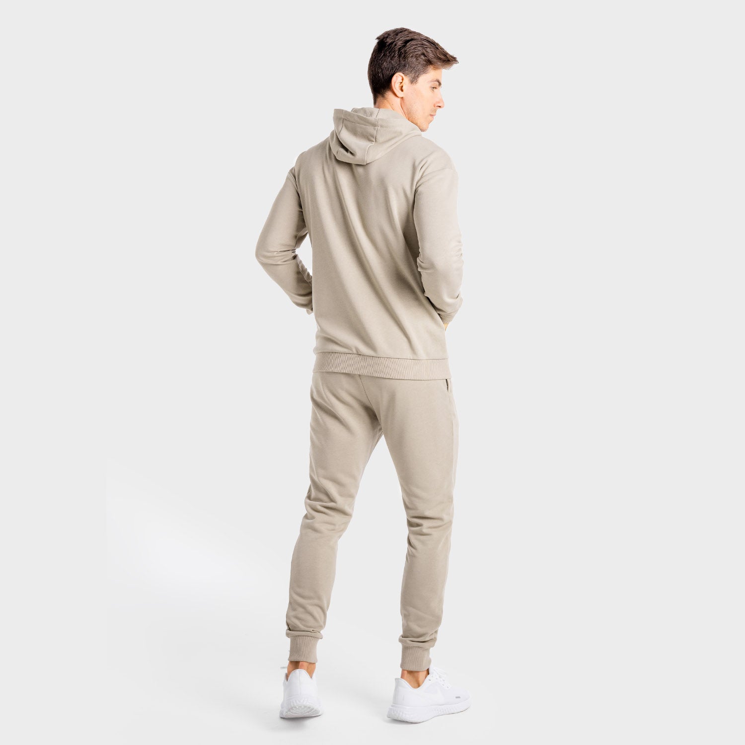 squatwolf-workout-hoodies-for-men-core-zip-up-taupe-gym-wear