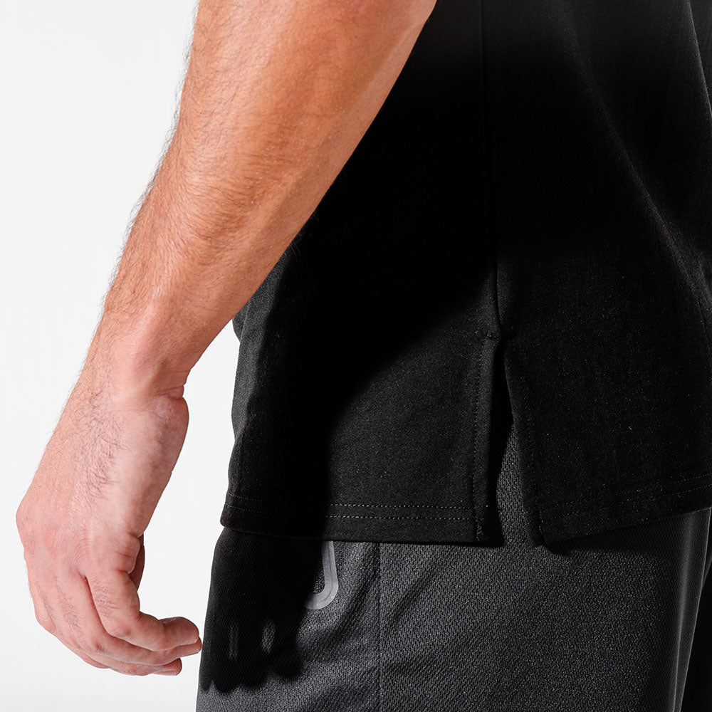 squatwolf-gym-wear-hybrid-tee-black-workout-shirts-for-men