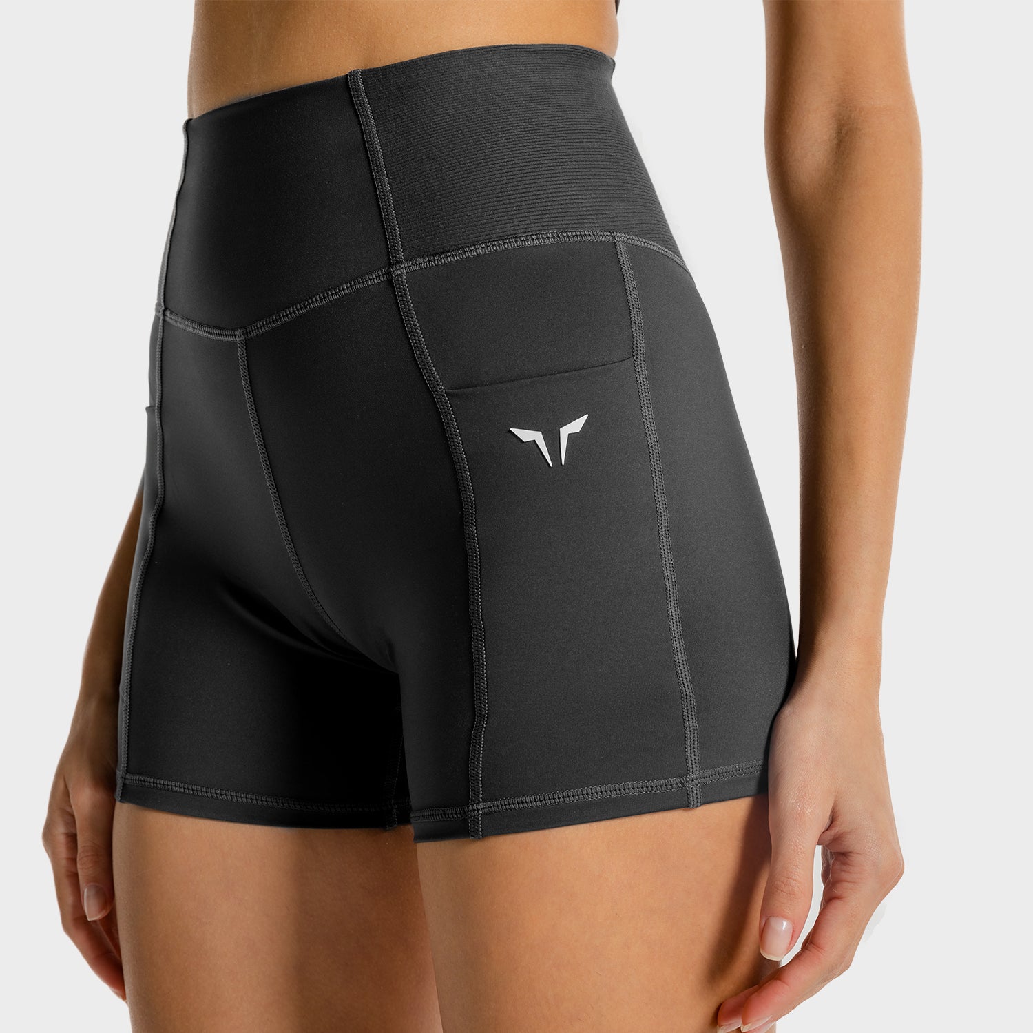 squatwolf-workout-clothes-core-performance-shorts-charcoal-gym-shorts-for-women