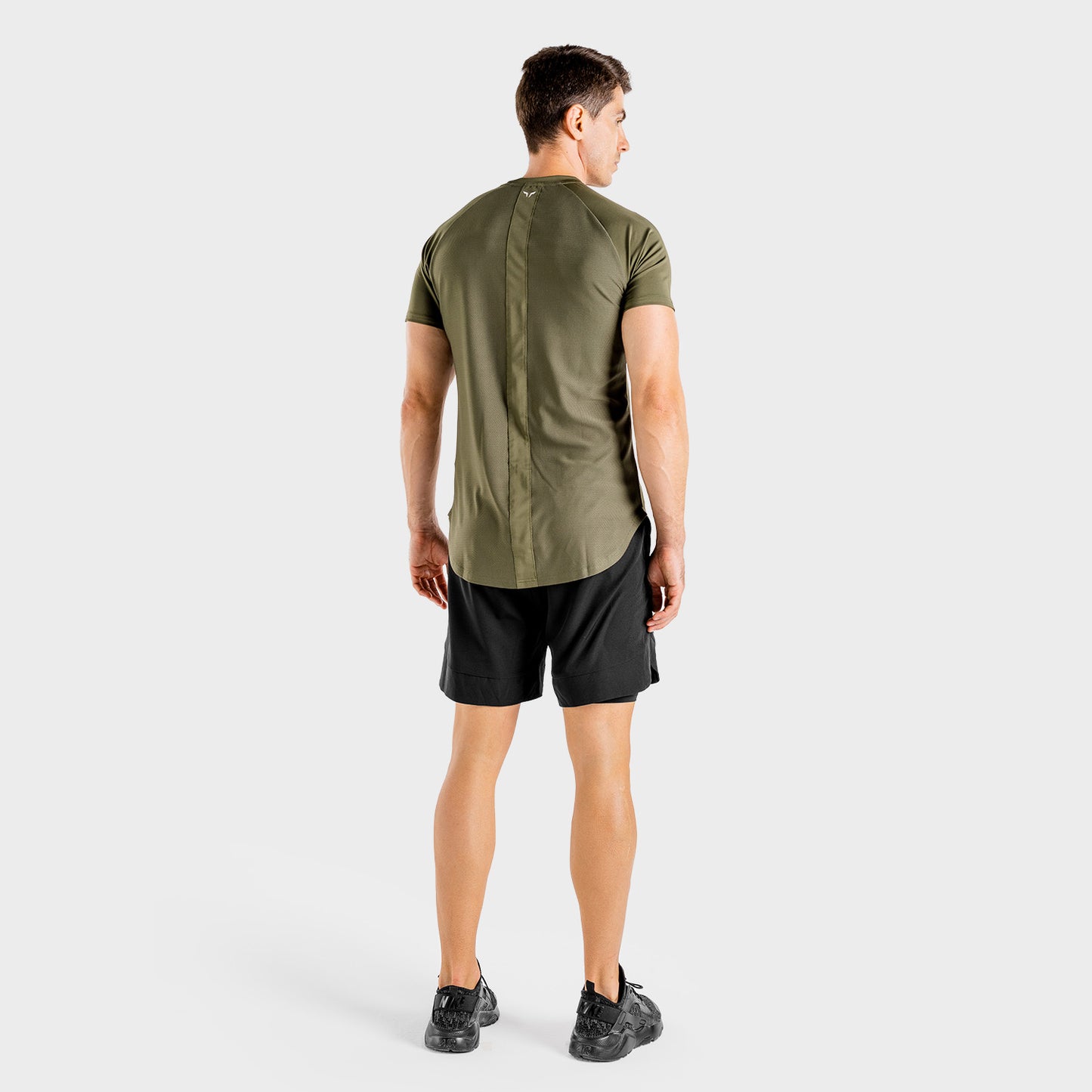 squatwolf-gym-wear-limitless-razor-tee-khaki-workout-shirts-for-men