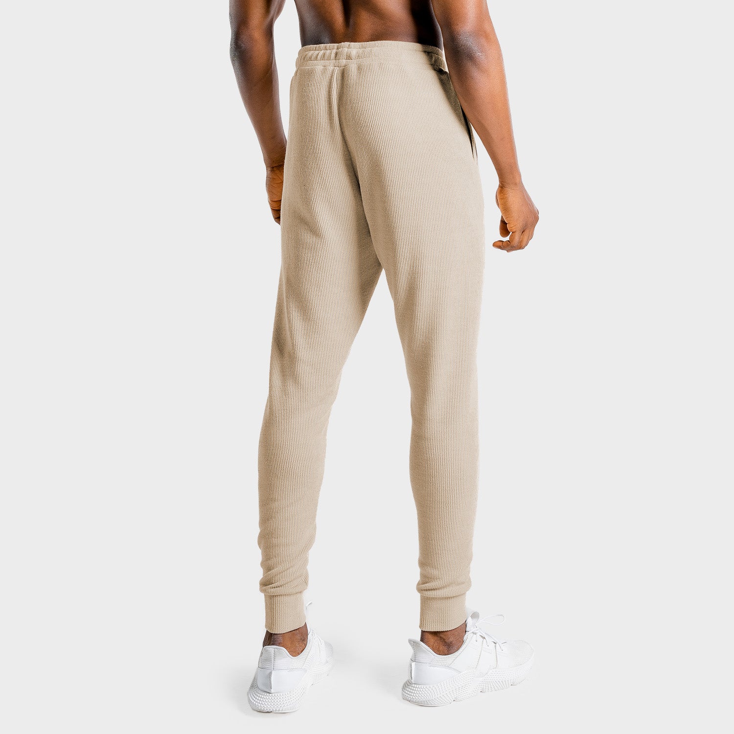 squatwolf-gym-wear-luxe-joggers-stone-workout-pants-for-men