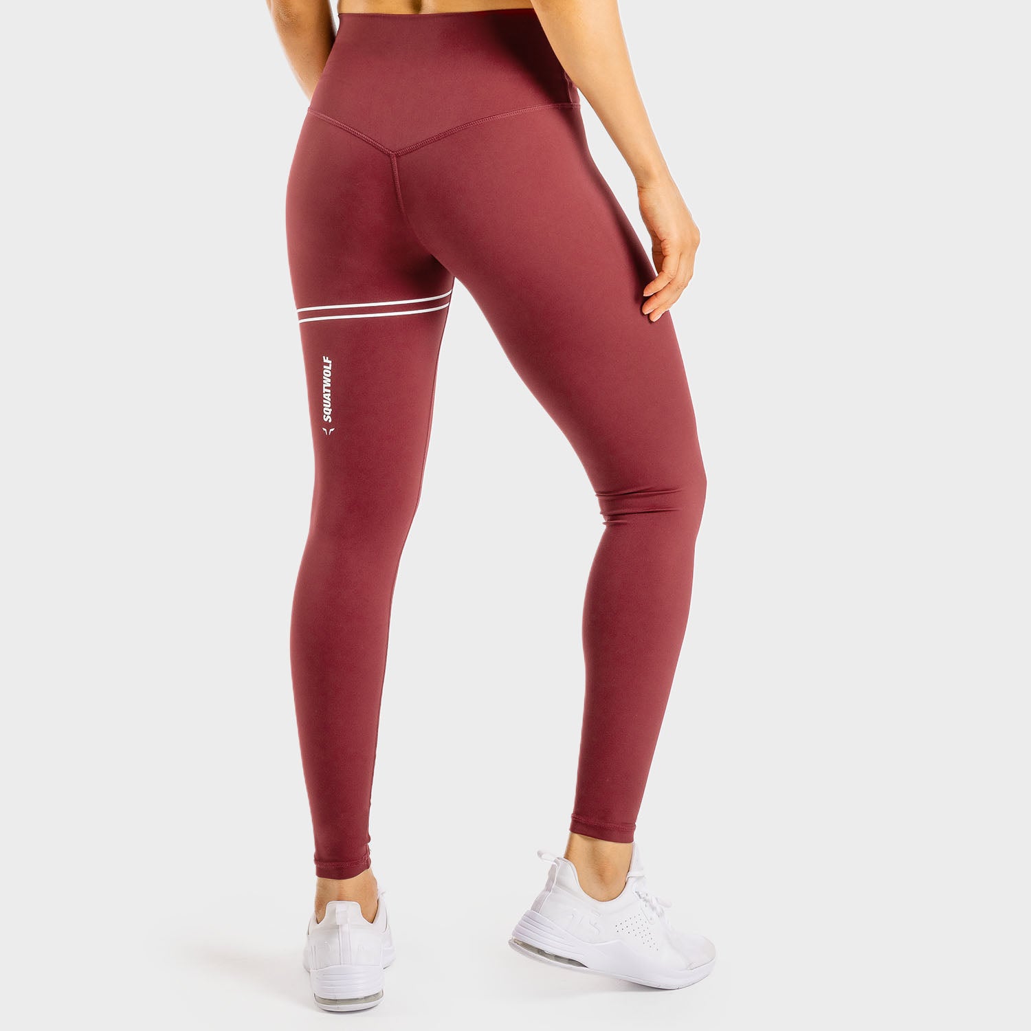 squatwolf-workout-clothes-flux-leggings-maroon-gym-leggings-for-women