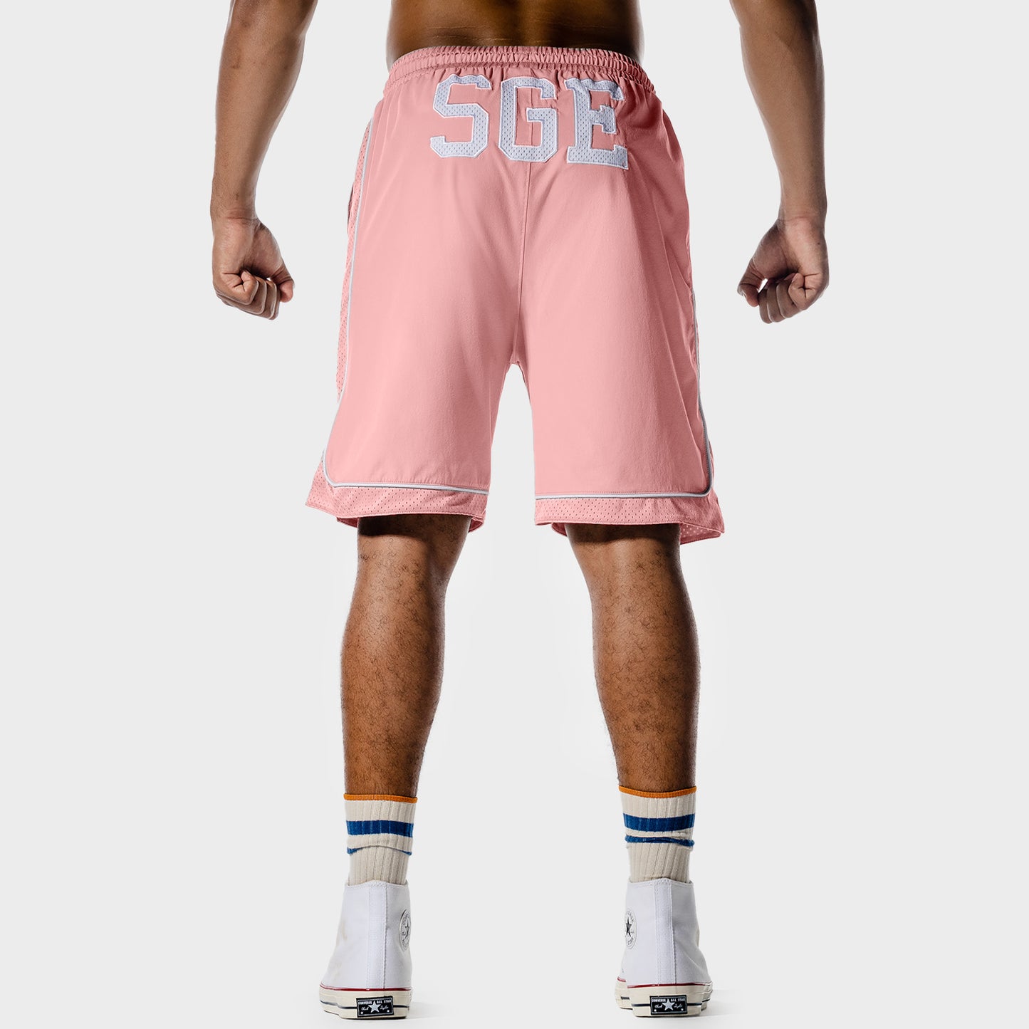 squatwolf-gym-wear-golden-era-basketball-shorts-pink-workout-shorts-for-men