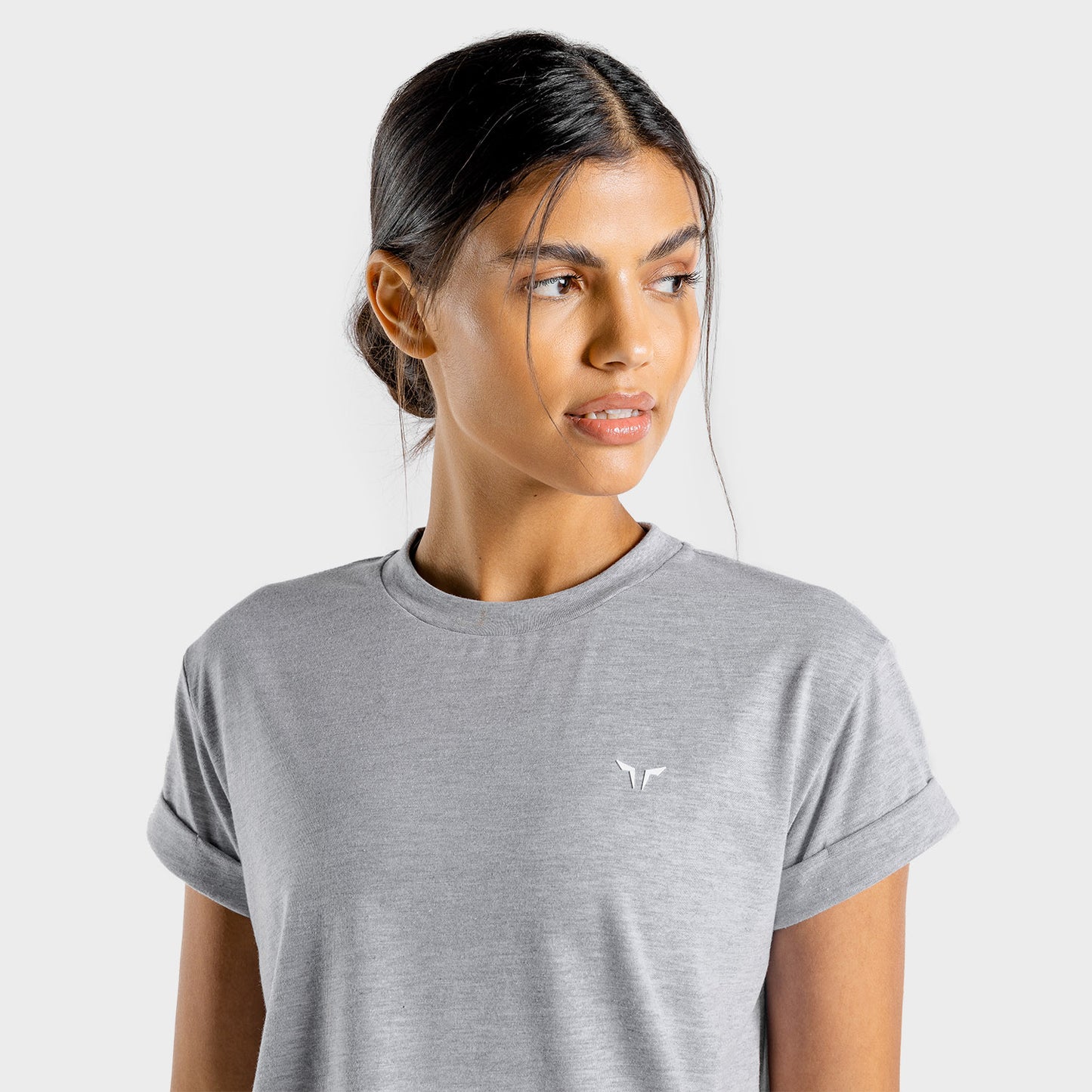 squatwolf-gym-t-shirts-for-women-luxe-oversize-tee-marl-workout-clothes