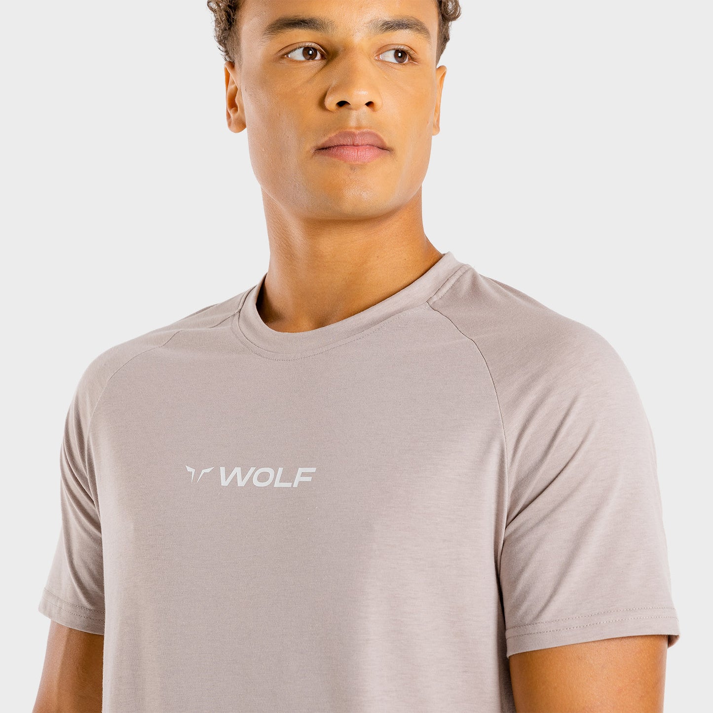 squatwolf-workout-shirts-for-men-primal-men-tee-greige-gym-wear
