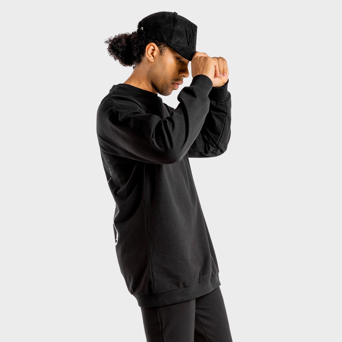 squatwolf-cap-for-men-rebel-cap-workout-black-gym-wear