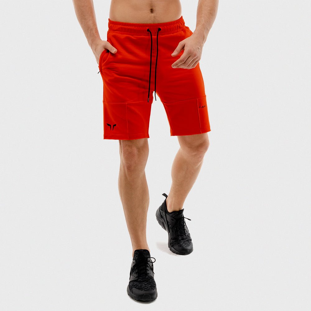 squatwolf-gym-wear-vibe-shorts-orange-workout-shorts-for-men