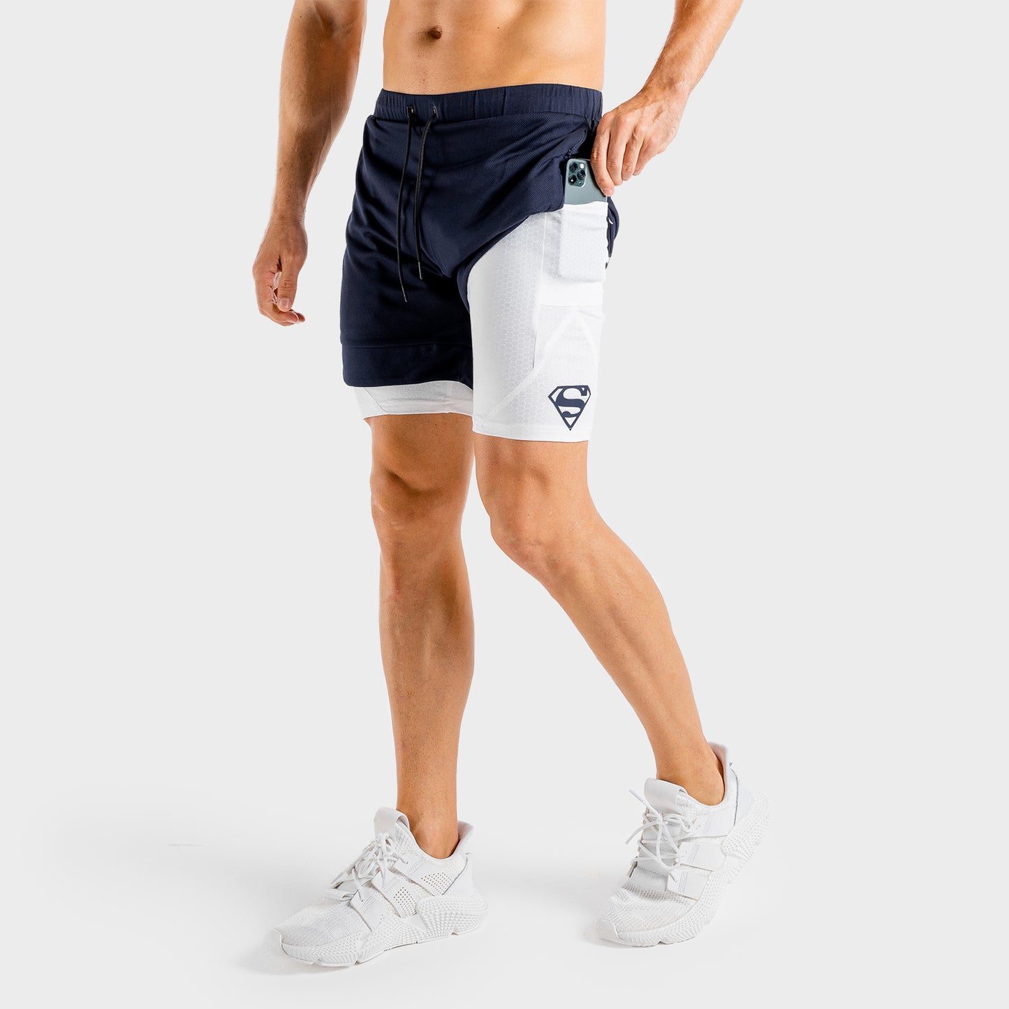 squatwolf-workout-short-for-men-superman-gym-shorts-blue-gym-wear
