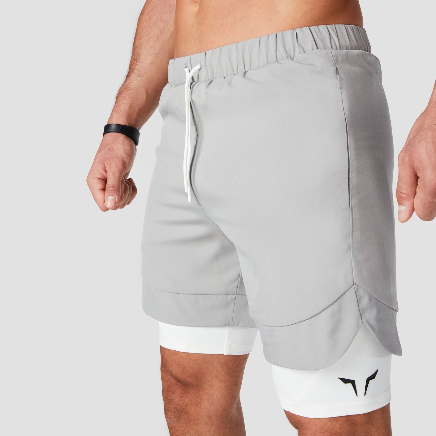 squatwolf-workout-short-for-men-limitless-2-in-1-shorts-light-grey-gym-wear
