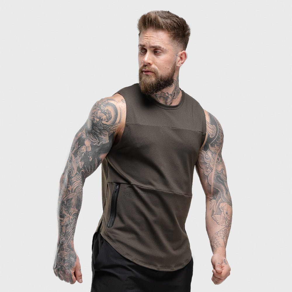 squatwolf-workout-tank-tops-for-men-tank-olive-gym-hype