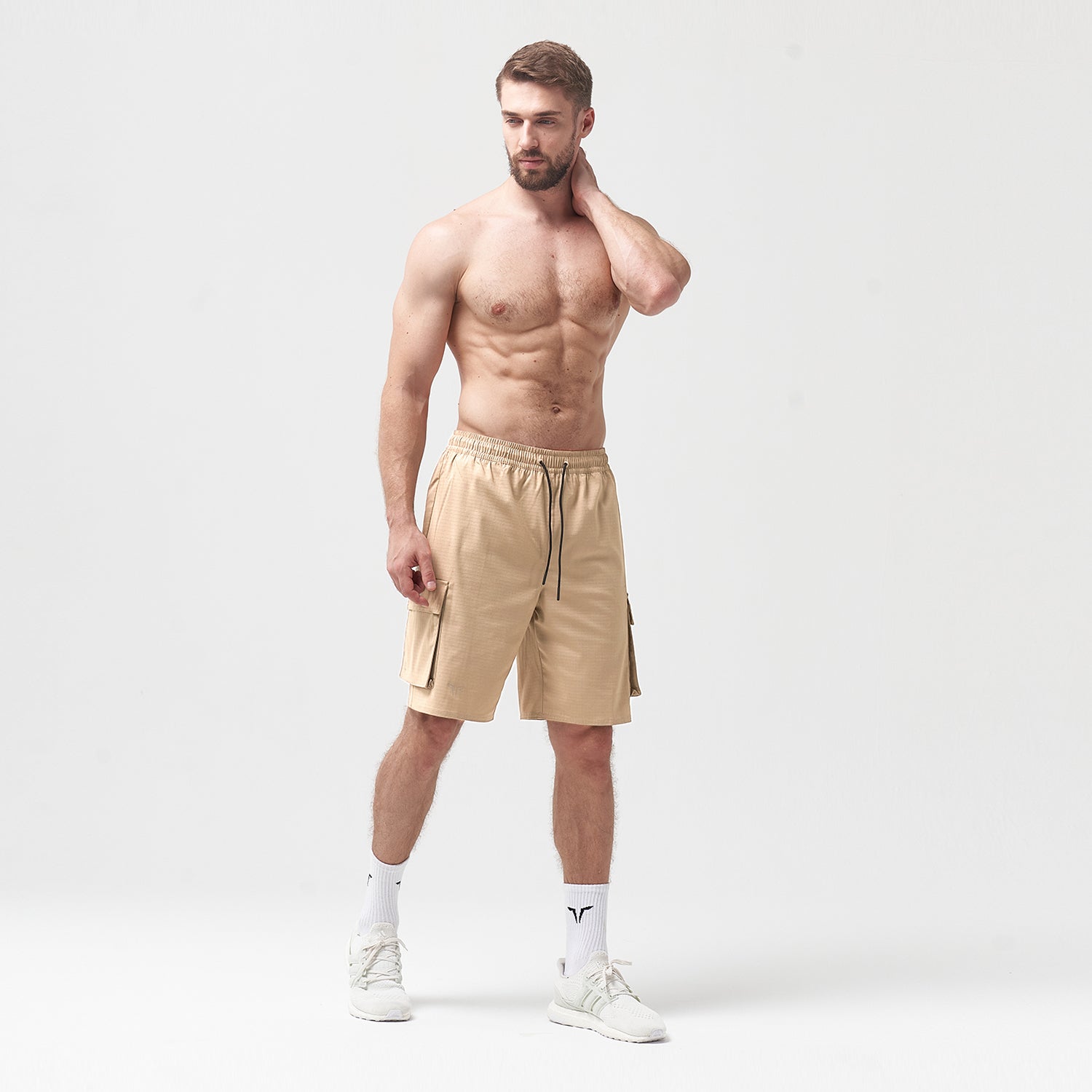 squatwolf-gym-wear-code-2-in-1-knee-length-cargo-shorts-cobblestone-workout-short-for-men