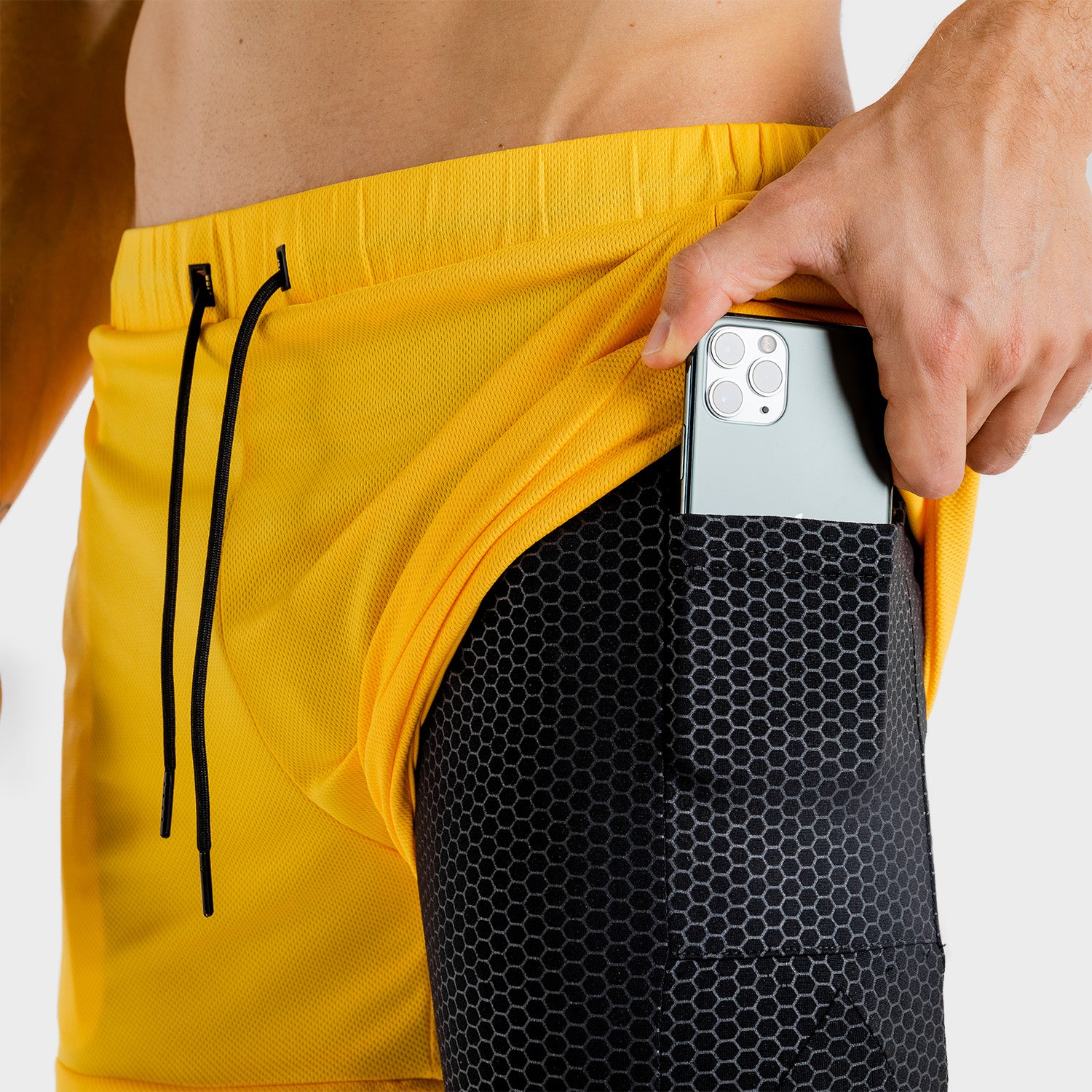 squatwolf-workout-short-for-men-batman-gym-shorts-yellow-gym-wear