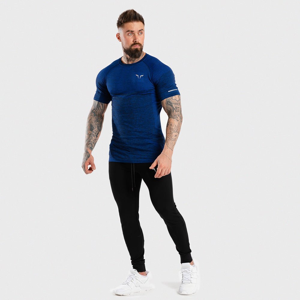 squatwolf-gym-wear-seamless-dry-knit-tee-blue-workout-t-shirts-for-men