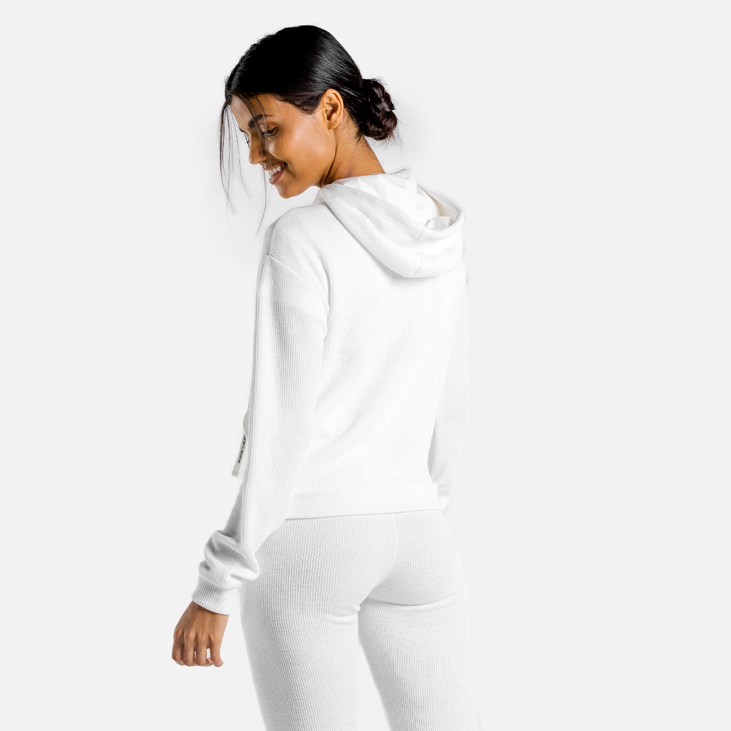 squatwolf-gym-hoodies-women-luxe-zip-up-white-workout-clothes