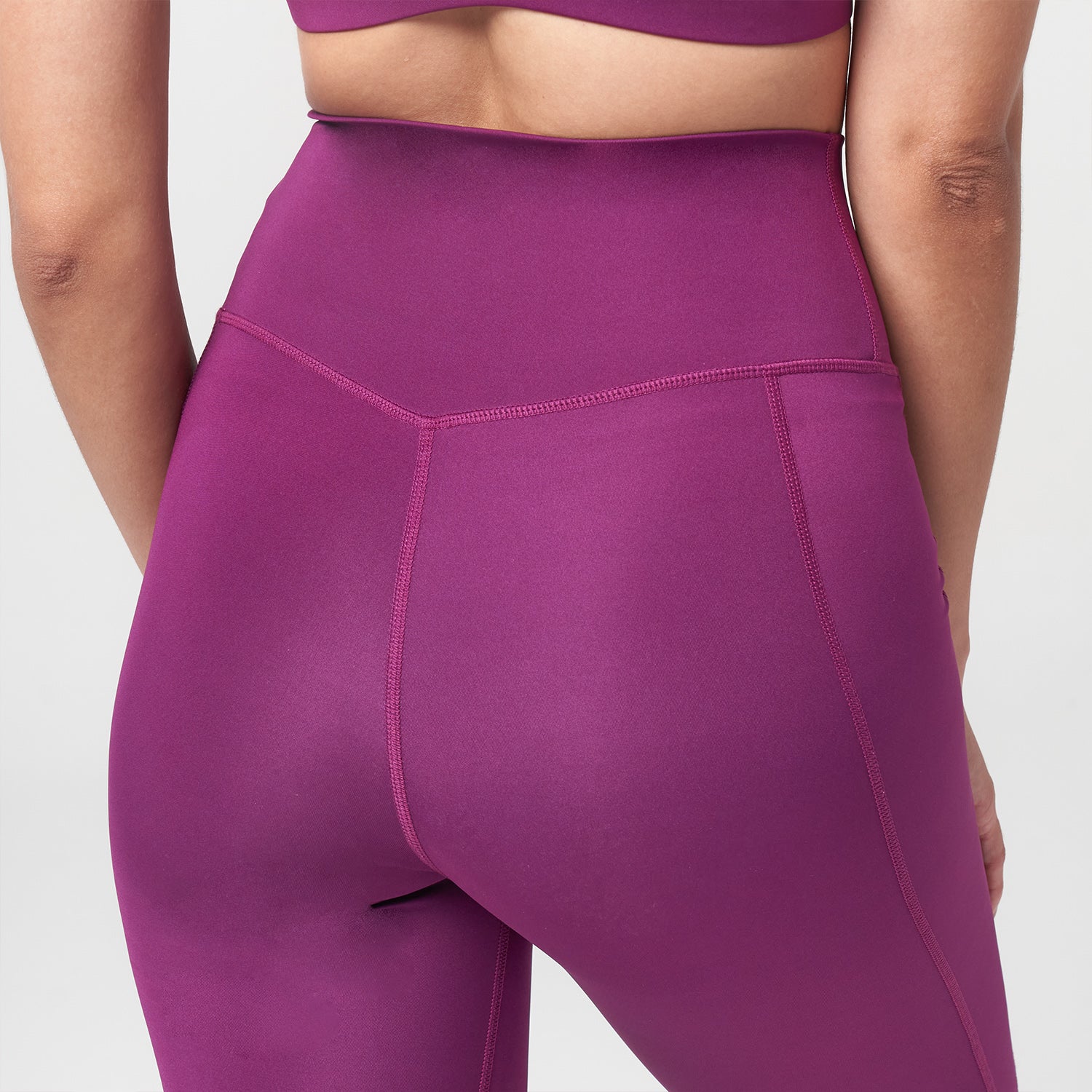 Gymshark Set Flex Leggings And Crop Top Purple - $60 (11% Off Retail) New  With Tags - From Kensey