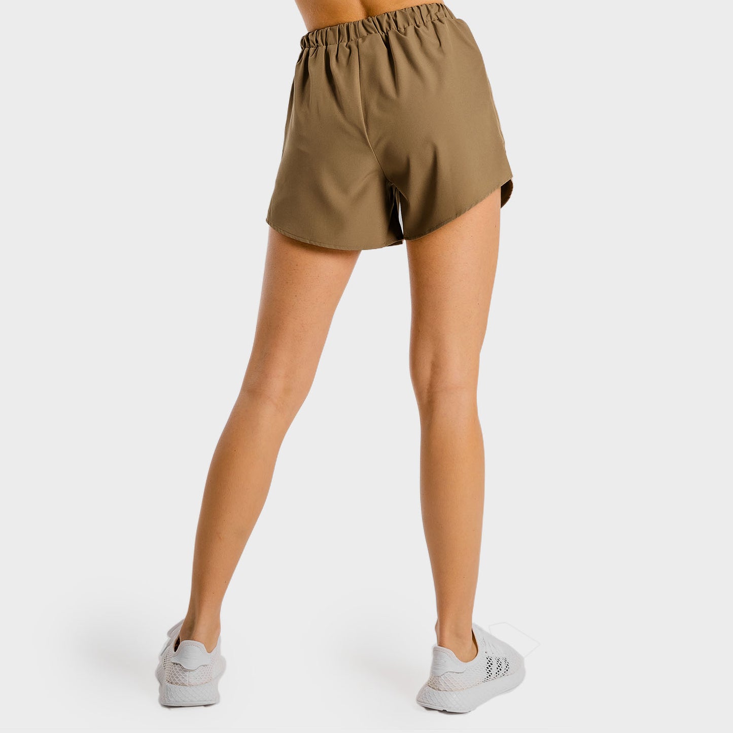 squatwolf-gym-shorts-for-women-primal-2-in-1-shorts-taupe-workout-clothes