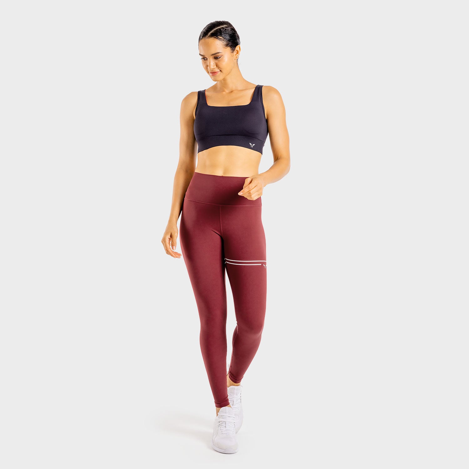 Buy DIAZ Gym wear Ankle Length Stretchable Side Pocket Tights / Sports  Leggings / Sports Fitness Yoga Track Pants for Girls & Women Colour Maroon  Size L Online at Best Prices in
