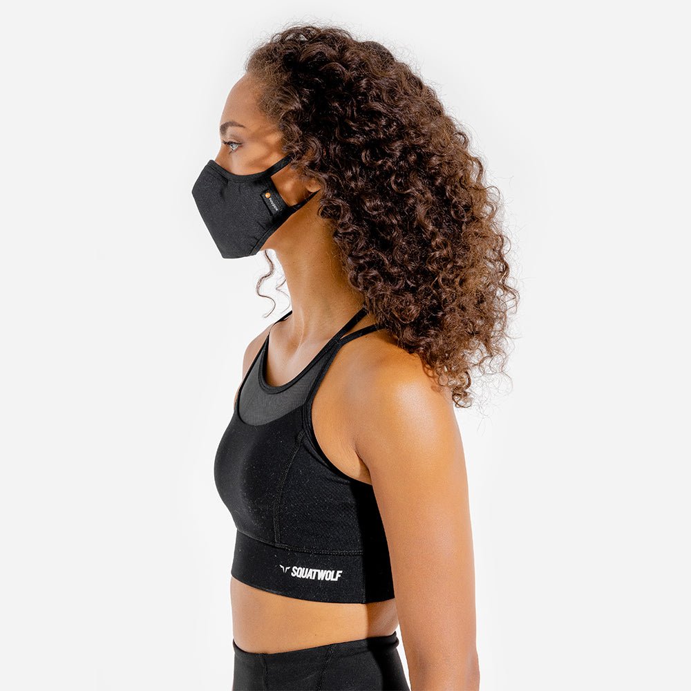 Polygiene® ViralOff® 4-Layer Reusable Mask - Black