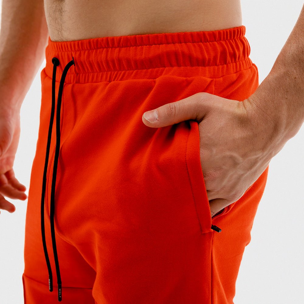 squatwolf-gym-wear-vibe-shorts-orange-workout-shorts-for-men