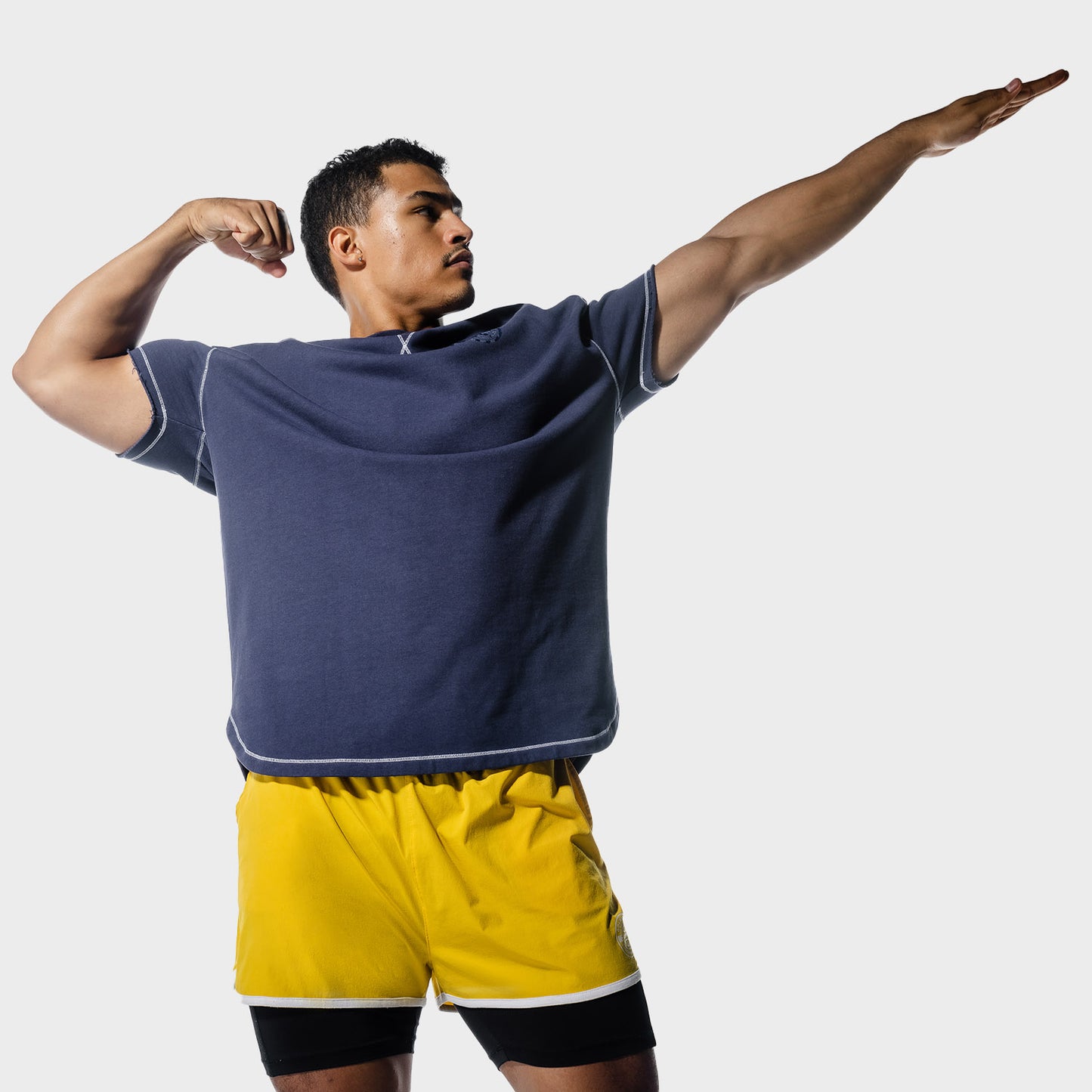 squatwolf-gym-t-shirts-golden-era-oversized-crew-t-shirt-patriot-blue-workout-clothes-for-men