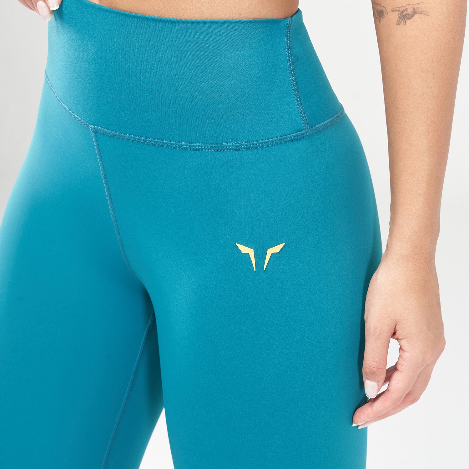 squatwolf-workout-clothes-code-run-the-city-leggings-blue-gym-leggings-for-women