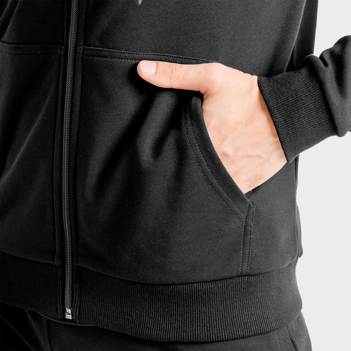 squatwolf-gym-wear-core-zip-up-black-workout-hoodies-for-men