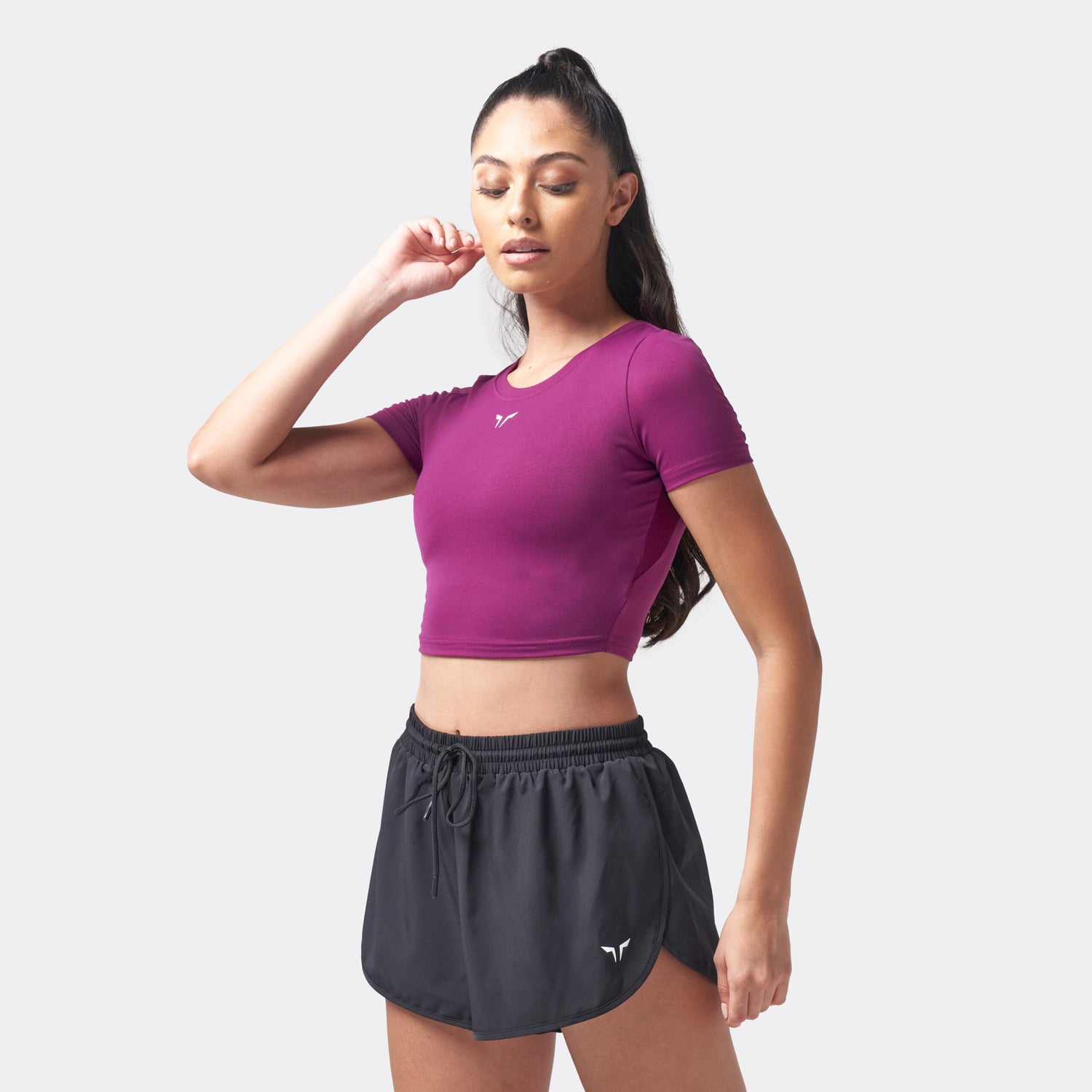 squatwolf-gym-wear-essential-cropped-tee-dark-purple-workout-tee-for-women