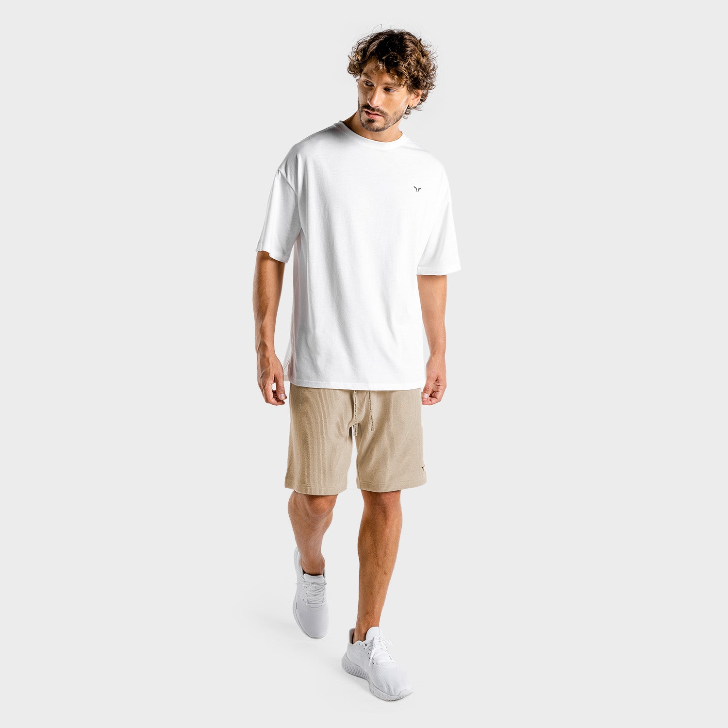 squatwolf-workout-shirts-for-men-luxe-oversize-tee-white-gym-wear