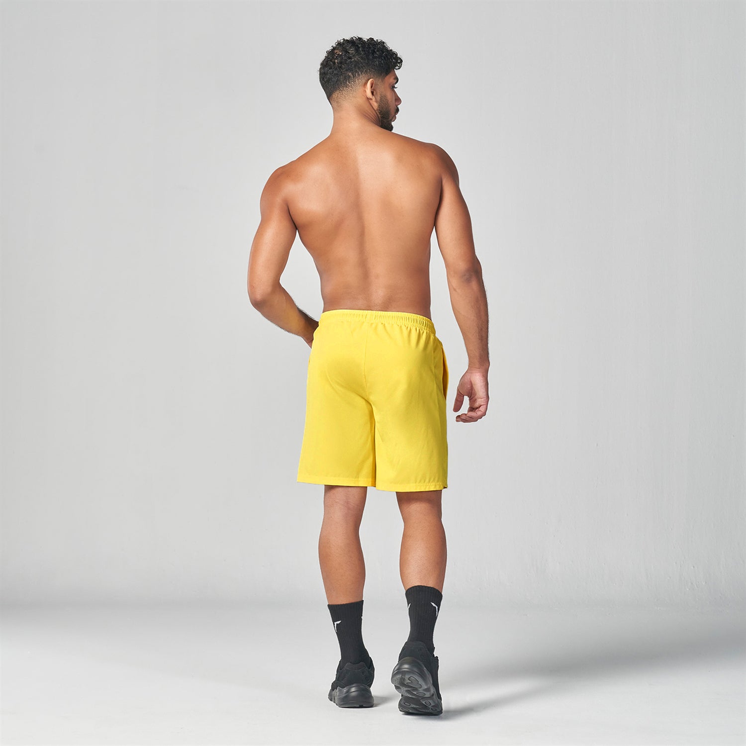 squatwolf-gym-wear-essential-7-inch-shorts-yellow-workout-short-for-men