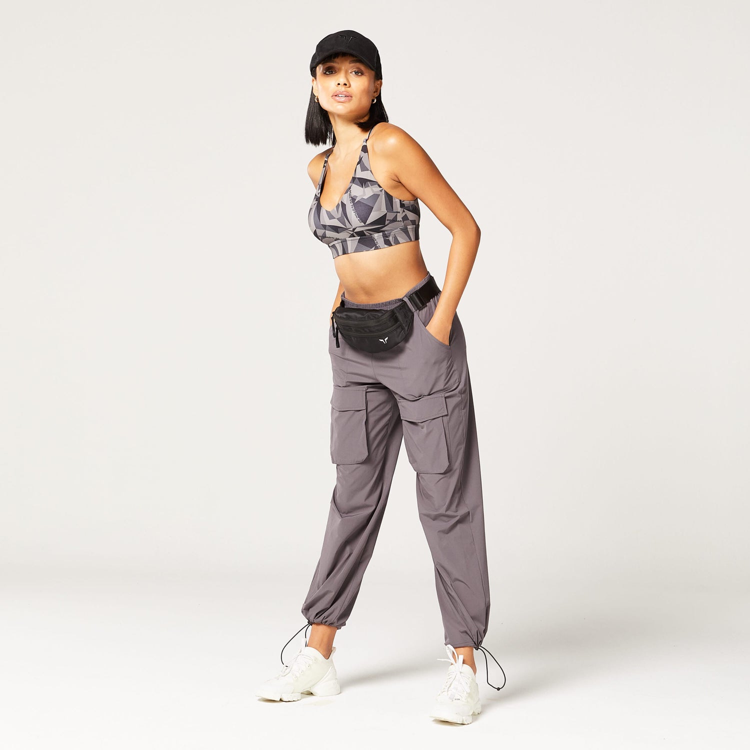 squatwolf-workout-clothes-code-cargo-pants-charcoal-gym-pants-for-women