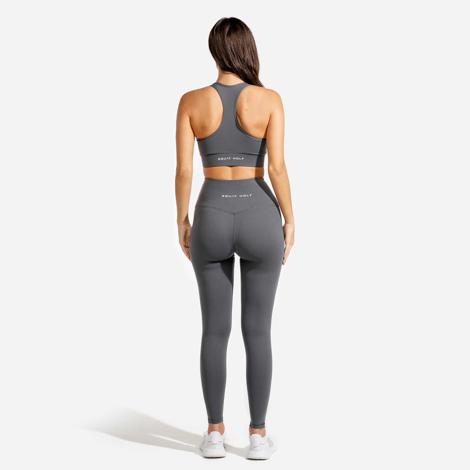 SJLS Length Leggings Women Bare Squat Proof Workout Training Yoga