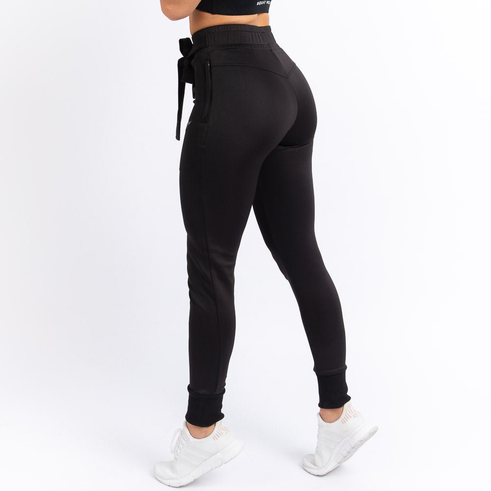 squatwolf-gym-pants-for-women-she-wolf-do-knot-joggers-black-workout-clothes