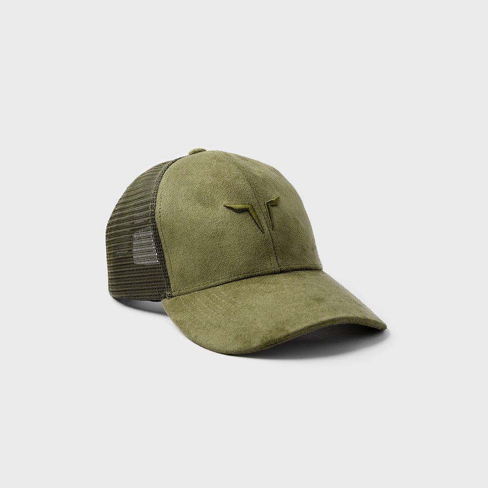 squatwolf-workout-trucker-for-men-lead-the-pack-cap-suede-khaki-gym-wear