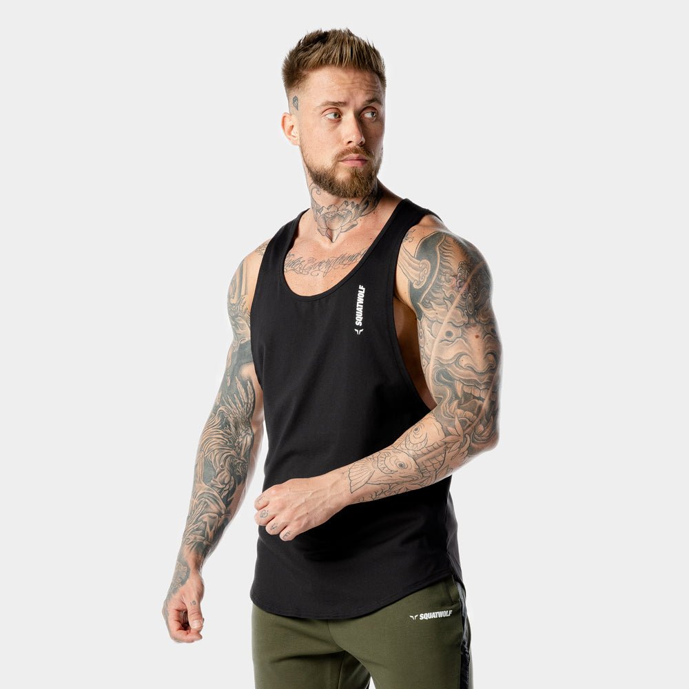 squatwolf-gym-wear-lift-gym-stringer-black-workout-stringers-vests-for-men
