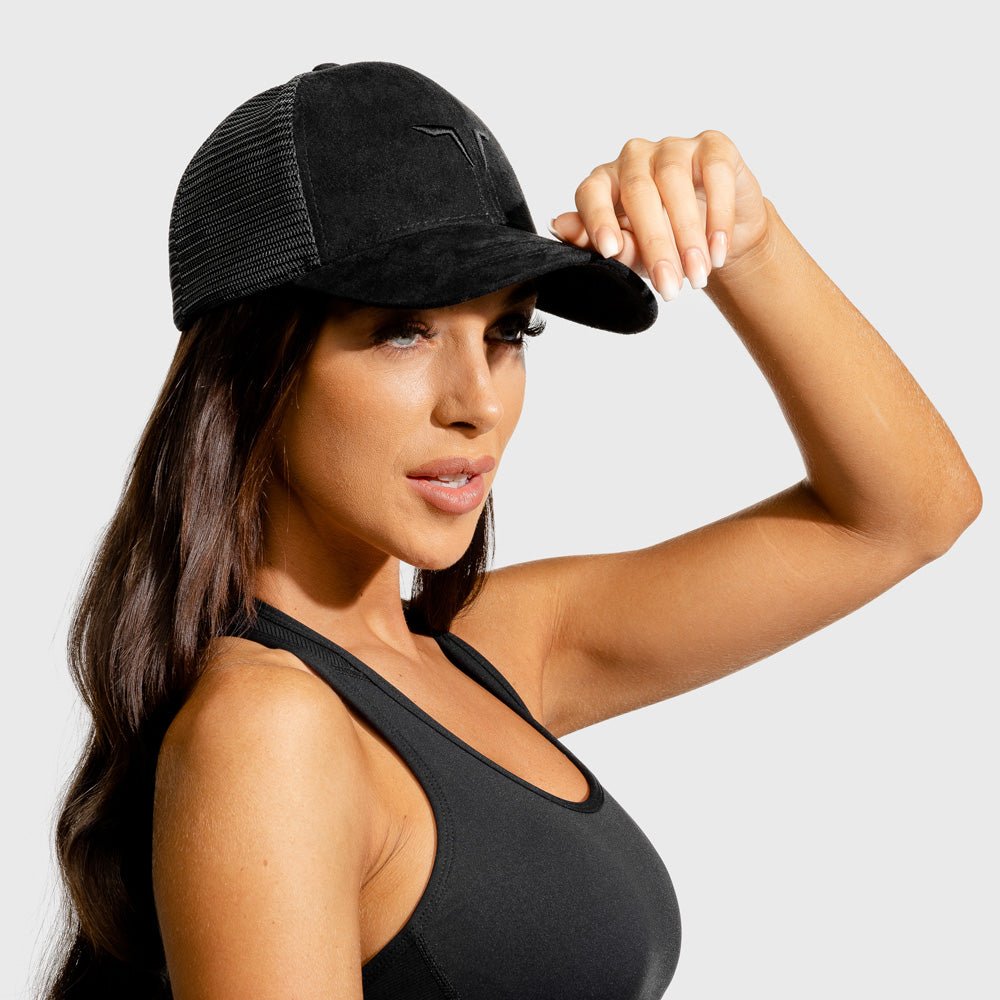 squatwolf-workout-trucker-for-men-lead-the-pack-cap-suede-black-gym-wear