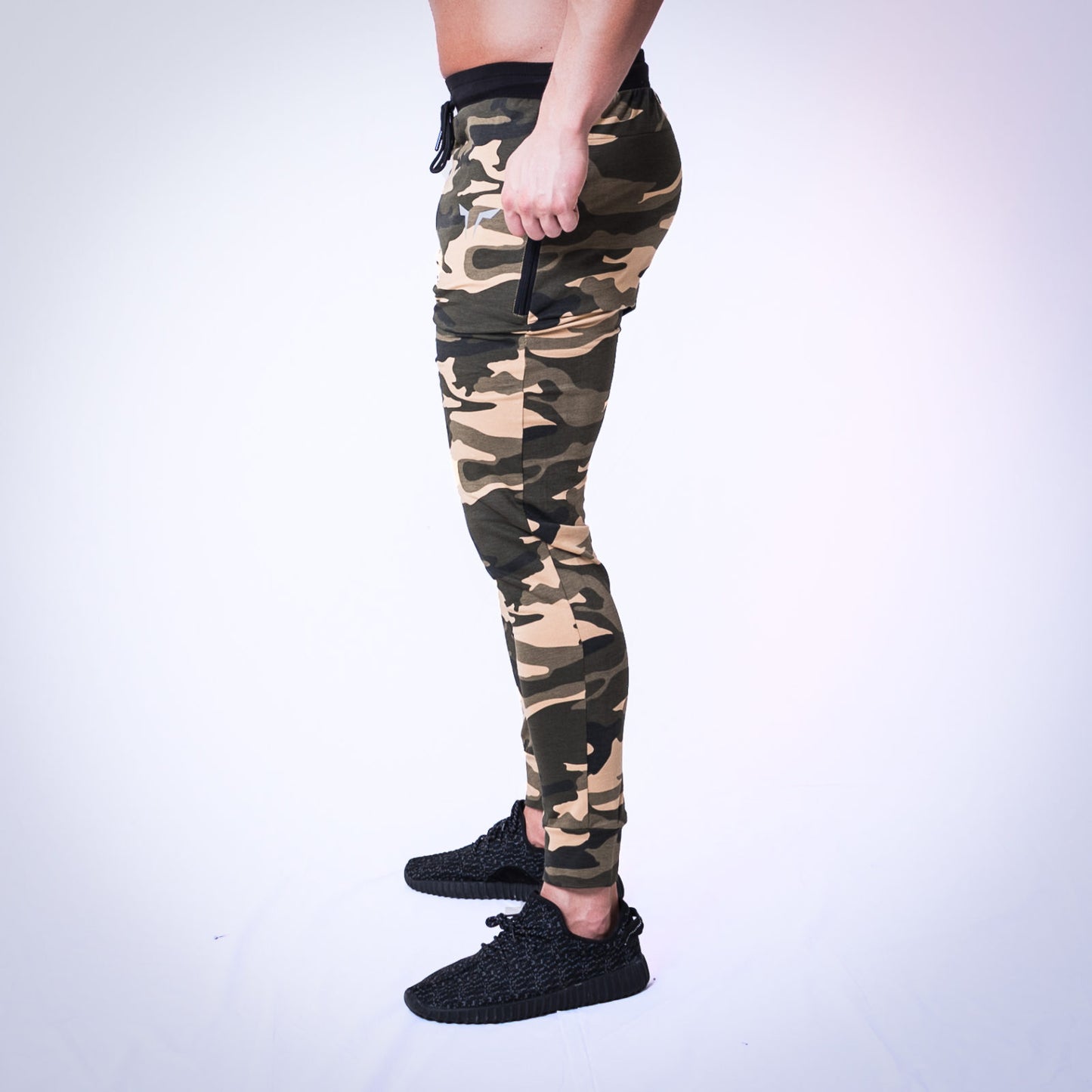 Camo jogger pants