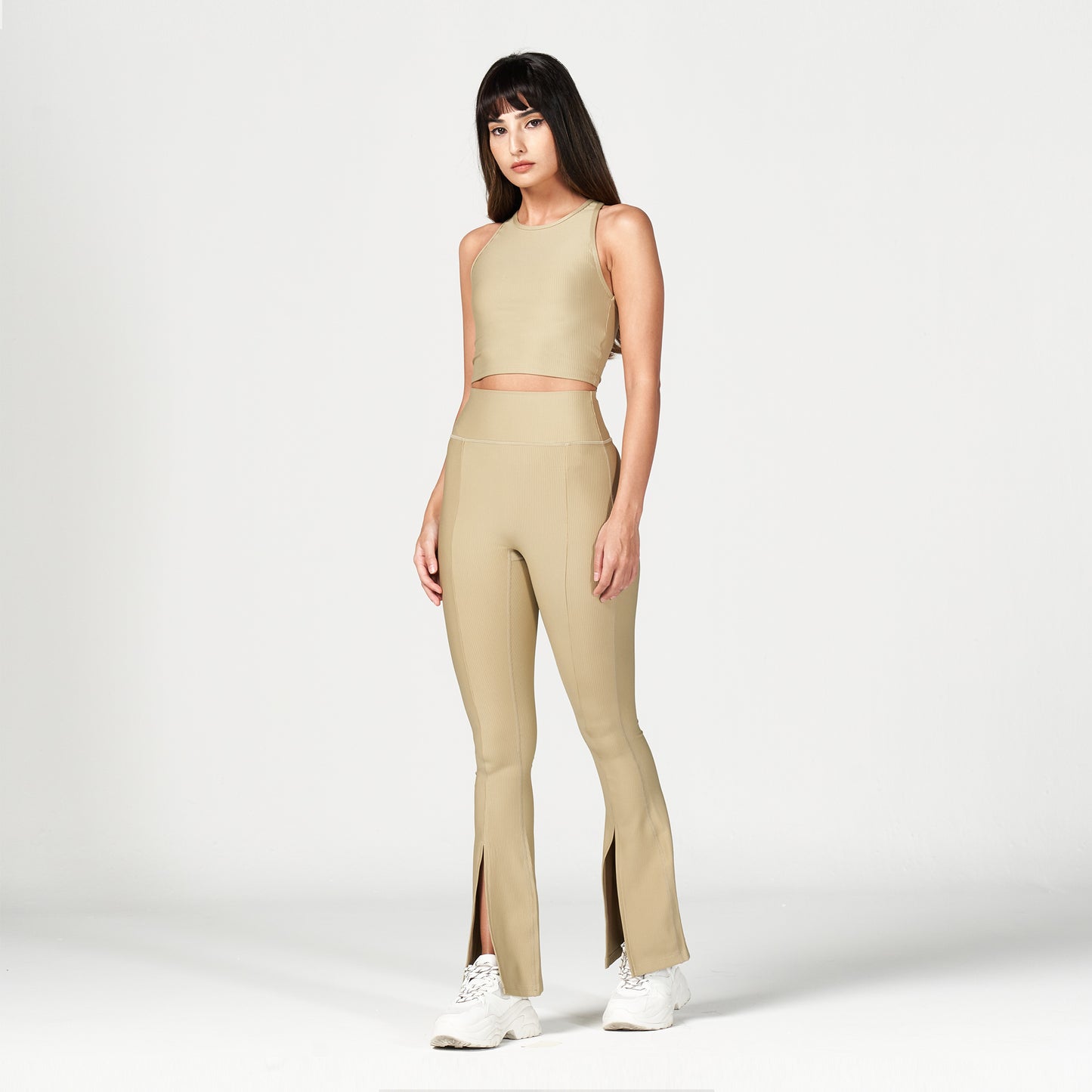 squatwolf-workout-clothes-code-flare-it-up-trousers-sand-gym-pants-for-women